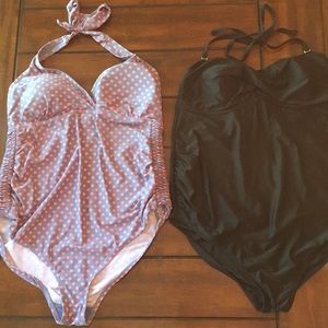 Two Maternity swimsuits